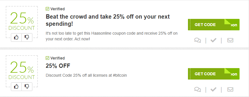 haasonline coupon codes