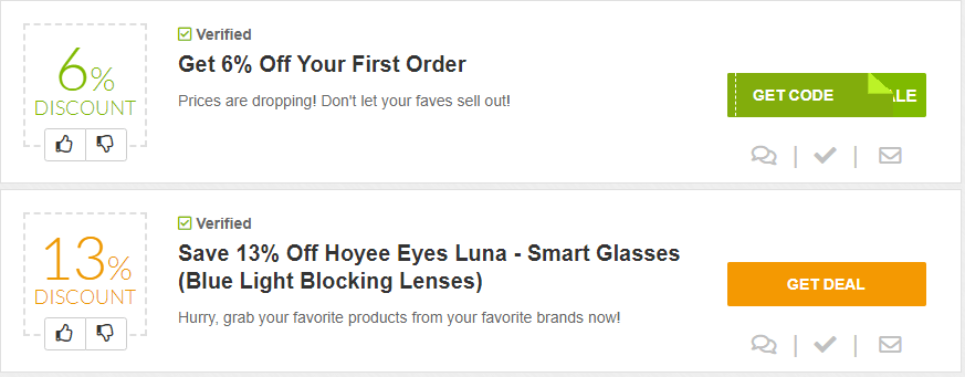 Hoyee Eyes Coupon Codes
